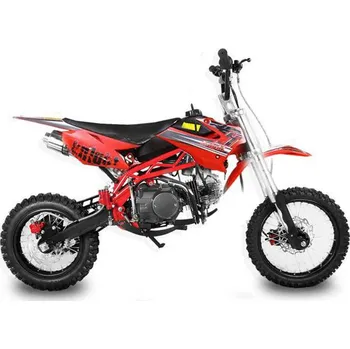 malá motorka Pitbike Sky 14/12, 125ccm Červená