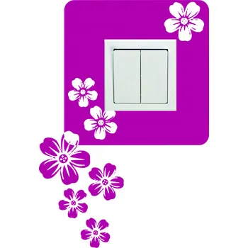 samolepka Merci-shop. Samolepka kolem vypínače - Vzor 55 ( 19 x 27,5 cm )