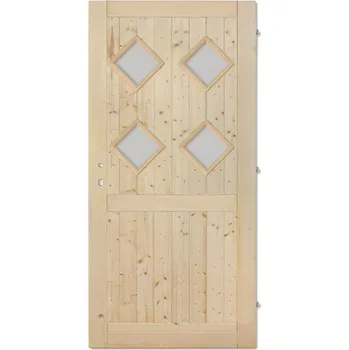 Vchodové dveře SOFT zateplené palubkové dveře Bruno (zateplené palubkové dveře Bruno)