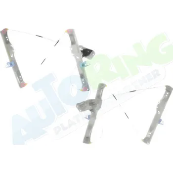 Stahovačka okna Mechanismus stahování oken manuální OPEL Corsa D 06.06-2011 LA.0000.8633.71-84374 - DOPRAVA ZDARMA