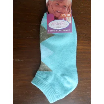 ANGEL 02-dětské ponožky Wojčík bílé 29-30 (19-20) (kotníčkové dětské ponožky)