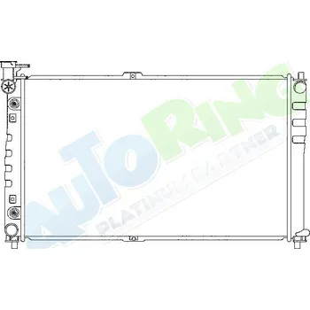 Chladič motoru Chladič vody KIA Carnival (UP) 1998-09.01 LP.0000.1665.35-166535 - DOPRAVA ZDARMA