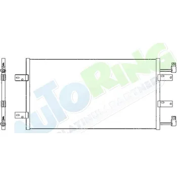 Výparník klimatizace Chladič klimatizace OPEL Vivaro 2001-2007 LP.0000.1461.98-147961 - DOPRAVA ZDARMA