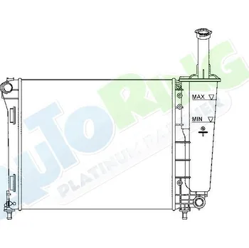 Chladič motoru Chladič vody FORD Ka (RU8) od 11.2008 LP.0000.1684.10-168410 - DOPRAVA ZDARMA
