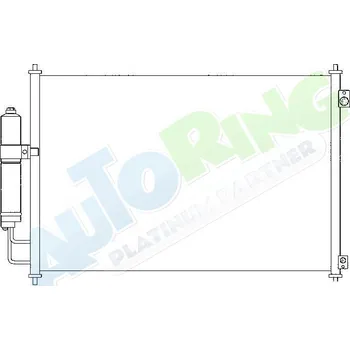 Výparník klimatizace Chladič klimatizace NISSAN X-Trail (T31) 08.07-2014 LP.0000.1488.85-148885 - DOPRAVA ZDARMA