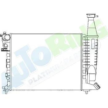Chladič motoru Chladič vody CITROEN Berlingo (MF) 06.96-11.02 LP.0000.1664.60-172040 - DOPRAVA ZDARMA
