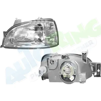 Přední světlomet Hlavní světlomet RENAULT Clio 1 (B57,C57) 1990-08.98 LA.0000.8676.39-53380 - DOPRAVA ZDARMA