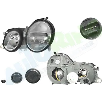 Přední světlomet Hlavní světlomet MERCEDES CLK Class (C208) 05.97-03.03 LA.0000.8593.58-51223 - DOPRAVA ZDARMA