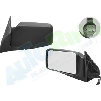 Auto zrcátko Zrcátko vnější LAND ROVER Discovery (LJ, LT) 1989-05.94 LA.0000.8562.11-20880 - DOPRAVA ZDARMA