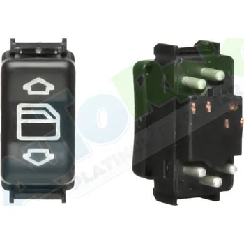 Spínač ovládání stahování okna MERCEDES 190 (W201) 09.82-07.93 LA.0000.8589.01-80044 - DOPRAVA ZDARMA