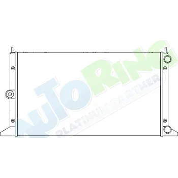 Chladič motoru Chladič vody FORD Galaxy (WGR) 1995-02.00 LP.0000.1622.75-173398 - DOPRAVA ZDARMA