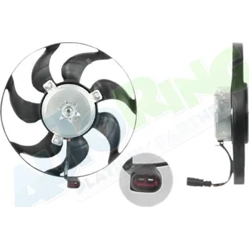 Ventilátor topení a klimatizace Ventilátor bez krytu / úchytu AUDI A3 (8P) 05.03-05.08 LP.0000.2916.60-254481 - DOPRAVA ZDARMA