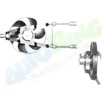 Ventilátor topení a klimatizace Ventilátor s krytem / úchytem - sahara FIAT Seicento (187) 1998-2011 LP.0000.2537.73-256587 - DOPRAVA ZDARMA