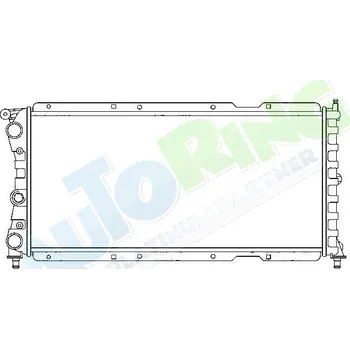 Chladič motoru Chladič vody FIAT Punto (176) 1993-08.99 LP.0000.1787.73-178773 - DOPRAVA ZDARMA