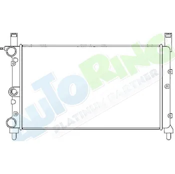 Chladič motoru Chladič vody FIAT Uno (146A,E) 1983-05.02 LP.0000.1793.65-179365 - DOPRAVA ZDARMA