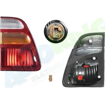 Zadní světlomet Zadní světlo TOYOTA Landcruiser (FJ100) 1998-10.07 LA.0000.8714.76-6266 - DOPRAVA ZDARMA