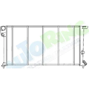 Chladič motoru Chladič vody CITROEN Xsara (N0,N1,N2) 1997-08.00 LP.0000.1626.42-164527 - DOPRAVA ZDARMA