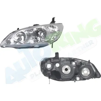 Přední světlomet Hlavní světlomet HONDA Civic Sedan (ES) 2004-08.05 LA.0000.8534.32-57595 - DOPRAVA ZDARMA