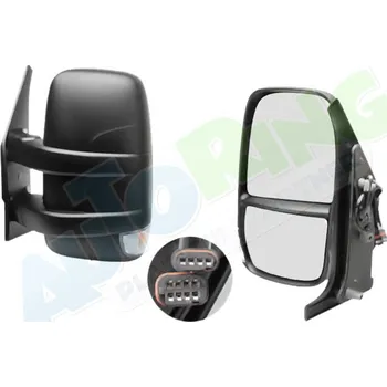 Auto zrcátko Zrcátko vnější IVECO Daily 04.06 - 2009 LA.0000.8550.32-21112 - DOPRAVA ZDARMA
