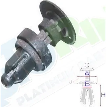 Auto-moto Úchytka HONDA Civic Sedan (EG,EH9) 1992-1996 LA.0000.8529.87-99902 - DOPRAVA ZDARMA