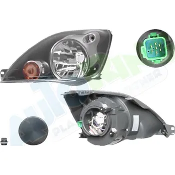 Přední světlomet Hlavní světlomet FORD Fiesta (JHS) 09.05-08.08 LA.0000.8513.55-56352 - DOPRAVA ZDARMA