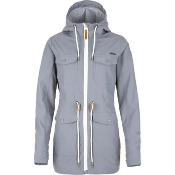 Dámská parka Loap Fazeta dámská bunda šedá