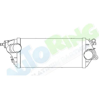 Chladič motoru Chladič vzduchu - intercooler MINI One i Cooper (R50,52,53) 05.01-06.07 LP.0000.1927.23-192723 - DOPRAVA ZDARMA