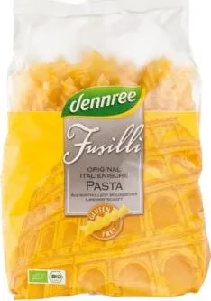 Dennree Fusilli kukuřično-rýžové Bio 500 g 