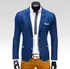 Pánské sako Sako Ombre Clothing Arsenio modré