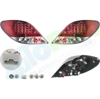 Zadní světlomet Zadní světlo PEUGEOT 207 (Wxx) 04.2006-2014 LP.0000.0052.30-5230 - DOPRAVA ZDARMA