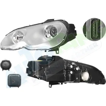 Přední světlomet Hlavní světlomet SMART Forfour (454) 08.03-2007 LA.0000.8702.58-54589 - DOPRAVA ZDARMA