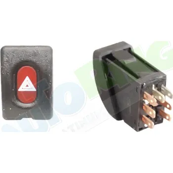 Spínač havarijních světel OPEL Corsa i Combo B 1993-09.01 LA.0000.8644.50-79995 - DOPRAVA ZDARMA