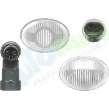 Směrový světlomet Boční blinkr FIAT 500 (312) od 2007 LA.0000.8481.43-9450 - DOPRAVA ZDARMA