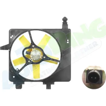 Ventilátor topení a klimatizace Ventilátor s krytem / úchytem - sahara FORD Fiesta i Courier 08.99-2002 LP.0000.2593.19-259319 - DOPRAVA ZDARMA