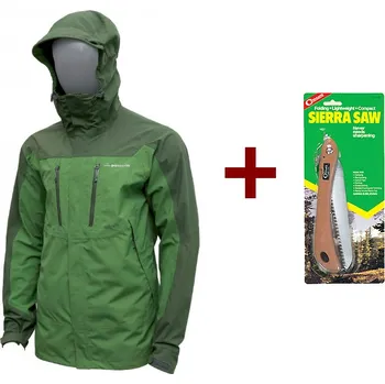 Pinguin Parker zelená 2015 + Coghlans SIERRA SAW Pánská větrovka Pinguin Parker zelená 2015 + Coghlans SIERRA SAW