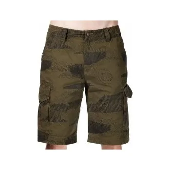 Pánské kraťasy Kraťasy Meatfly Icon spring 2014 m Urban Camo Olive