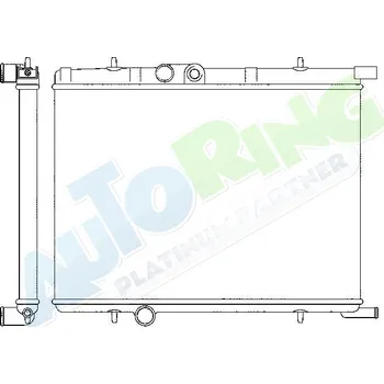 Chladič motoru Chladič vody CITROEN Xsara Picasso (N68) 1999-2011 LP.0000.1680.98-168098 - DOPRAVA ZDARMA