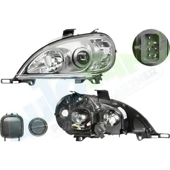 Přední světlomet Hlavní světlomet MERCEDES ML Class (W163) 1998-06.05 LA.0000.8582.03-52873 - DOPRAVA ZDARMA