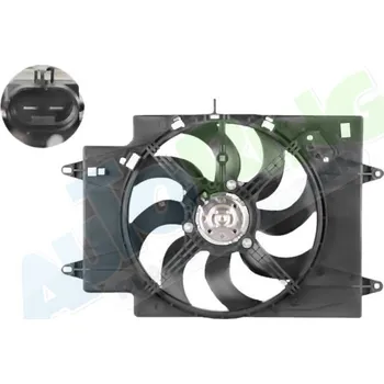Ventilátor topení a klimatizace Ventilátor s krytem / úchytem - sahara ALFA ROMEO 147 (937) 11.04-2011 LP.0000.2519.61-258812 - DOPRAVA ZDARMA