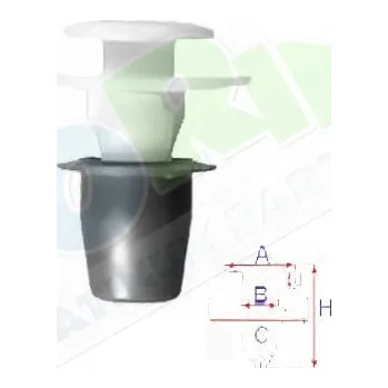 Oprava karosérie Úchytka VOLKSWAGEN Golf 2 (19E,1G) 1983-1992 LA.0000.8686.23-99260 - DOPRAVA ZDARMA