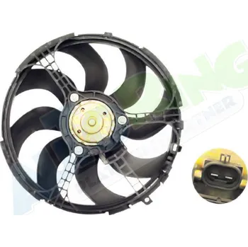 Ventilátor topení a klimatizace Ventilátor s krytem / úchytem - sahara FIAT Stilo (192) 2001-2007 LP.0000.2545.14-254514 - DOPRAVA ZDARMA