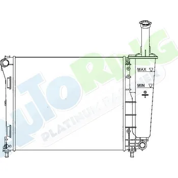 Chladič motoru Chladič vody FORD Ka (RU8) od 11.2008 LP.0000.1644.81-174769 - DOPRAVA ZDARMA