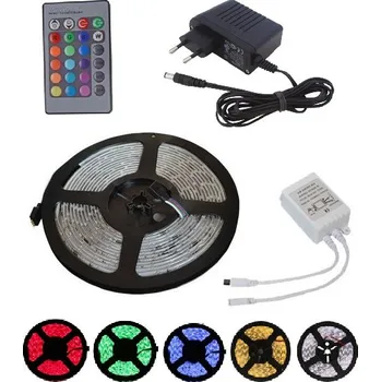 LED páska Light LED pásek 5050 60LED/m IP65 14,4W/m RGB, 1m, komplet (LED pásek multicolor komplet 1metr SMD 5050)