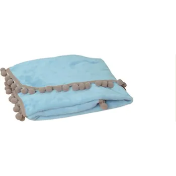 látková plena BabyMatex Dětská deka Baby Matex BOMBI modrá