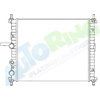 Chladič motoru Chladič vody FIAT Marea (185) 1996-2003 LP.0000.1624.64-183650 - DOPRAVA ZDARMA