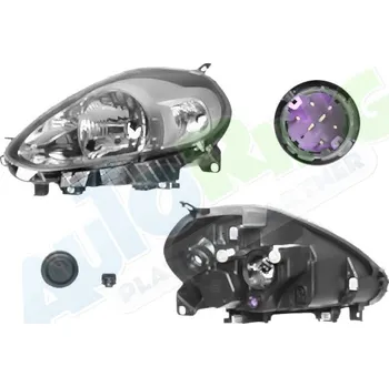 Přední světlomet Hlavní světlomet FIAT Punto Evo (199) od 08.2009 LA.0000.8489.16-57406 - DOPRAVA ZDARMA