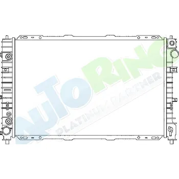 Chladič motoru Chladič vody MAZDA Tribute (J14) od 2001 LP.0000.1776.82-177682 - DOPRAVA ZDARMA