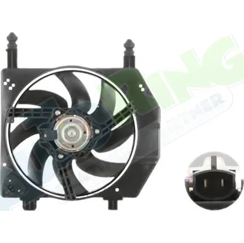Ventilátor topení a klimatizace Ventilátor s krytem / úchytem - sahara FORD Fiesta i Courier 1996-07.99 LP.0000.2531.42-253142 - DOPRAVA ZDARMA