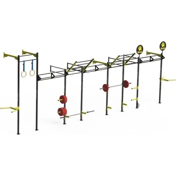 BEARFOOT Wall Mounted CrossFit Rig (CrossFitová klec), BEAR FOOT 3891