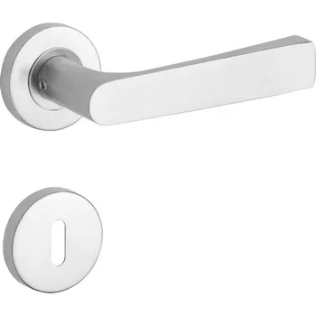 Dveřní kování Dveřní kování BOLOGNA/H (Lze objednat pro obyčejný klíč, nebo pro fab vložku a také s wc páčkou. Ocelové tělo výztuhy. Klasifikace dle EN 1906. Spojovací materiál z nerezové oceli. )